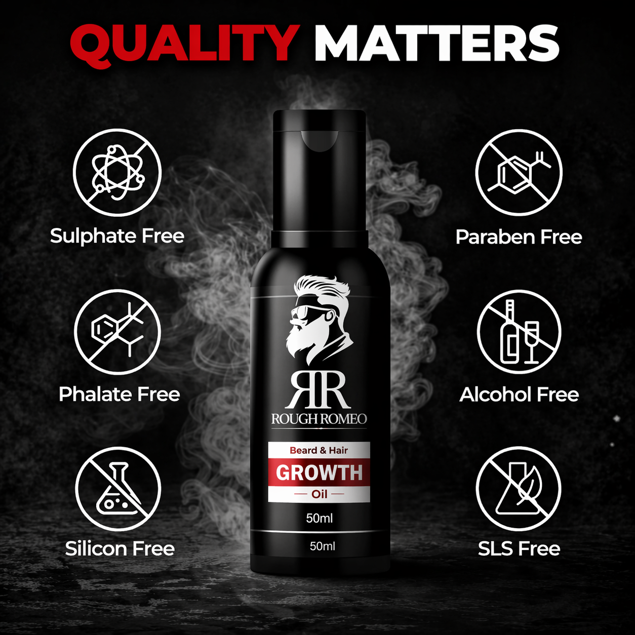 RR Beard & Hair Growth Oil - Image 2