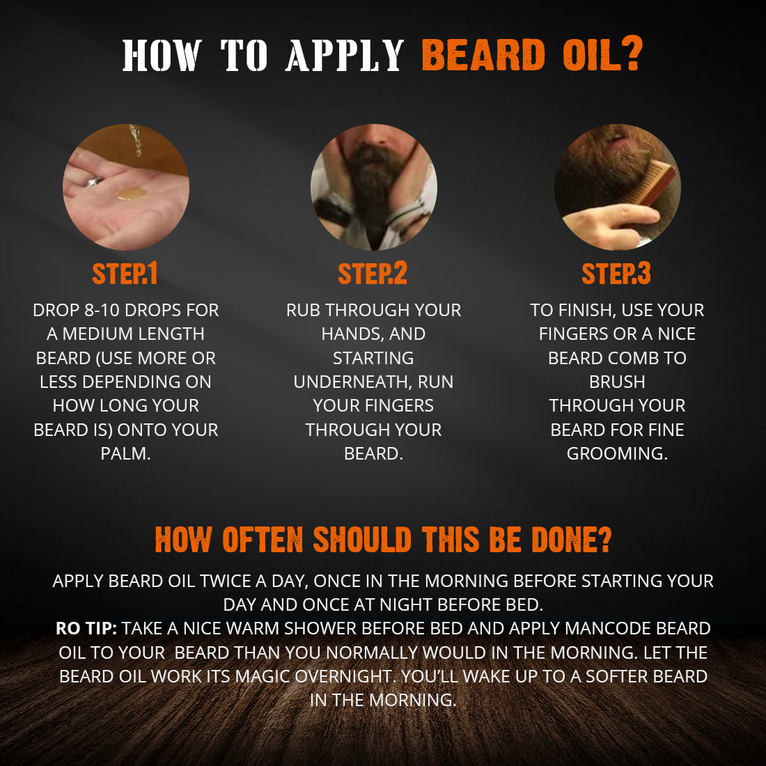 Lemon Grass Orange Beard Oil - Image 4