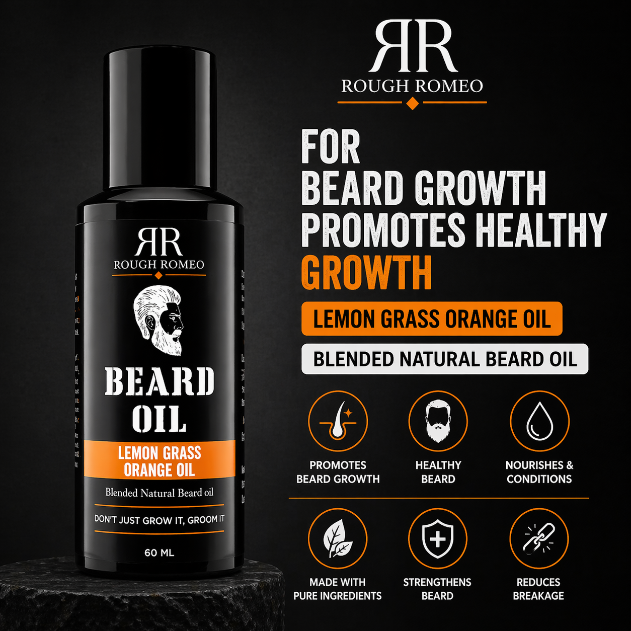 Lemon Grass Orange Beard Oil