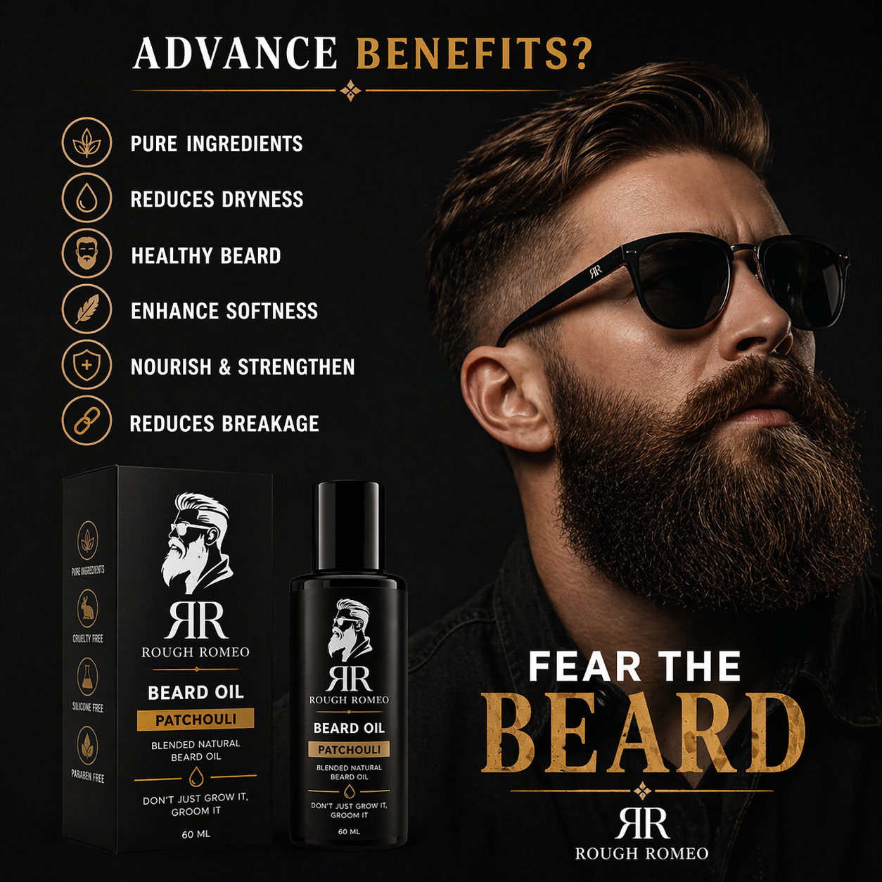 Patchouli Beard Oil - Image 3
